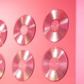 display records on wall