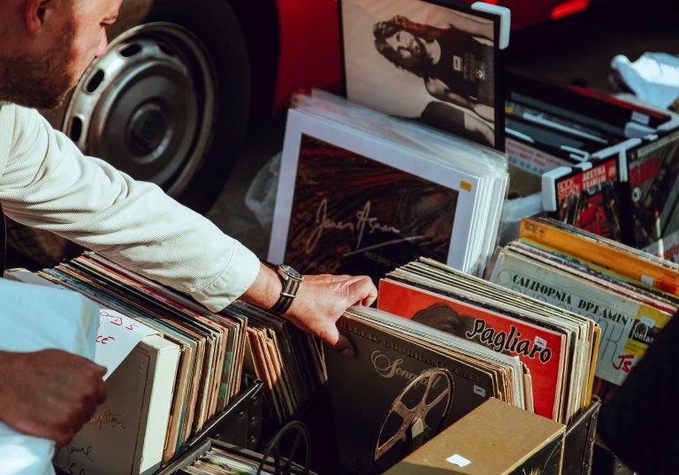 collecting vinyl records