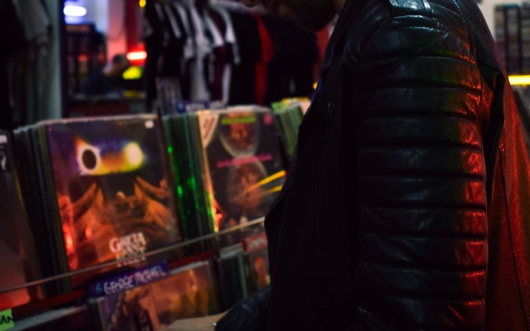 vinyl collecting