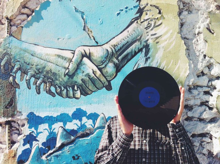 scratched vinyl