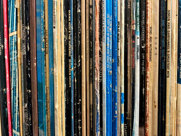 A diverse mixture of original LP’s over many years. Music is so important in every day life.