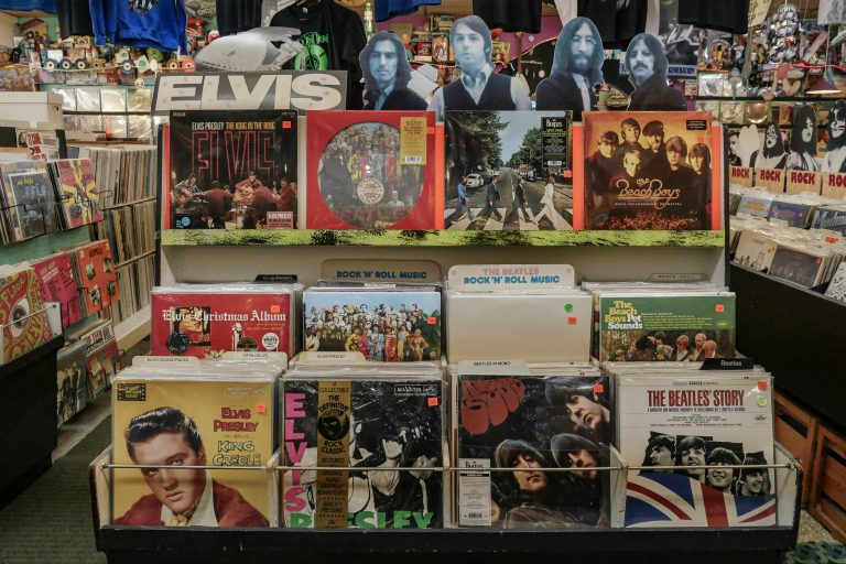 types of vinyl records